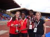ESAA BIRMINGHAM 2010 Senior Girls & Charlotte with Donna Fraser 003