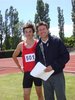 Lord Sebastian Coe with Matthew St Clair
