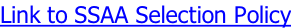 Link to SSAA Selection Policy